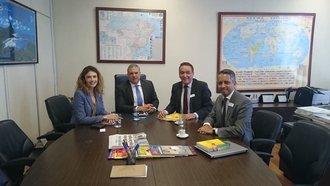 Edna Cesetti, Diretora do MDIC; Marcelo Maia, Secretário de Comércio Exterior MDIC; Walter Santos, publisher da Revista Nordeste e Paulo Junior, Diretor da PJI Consulting: análise de cenários e construção de uma agenda positiva e efetiva para o nordeste brasileiro.